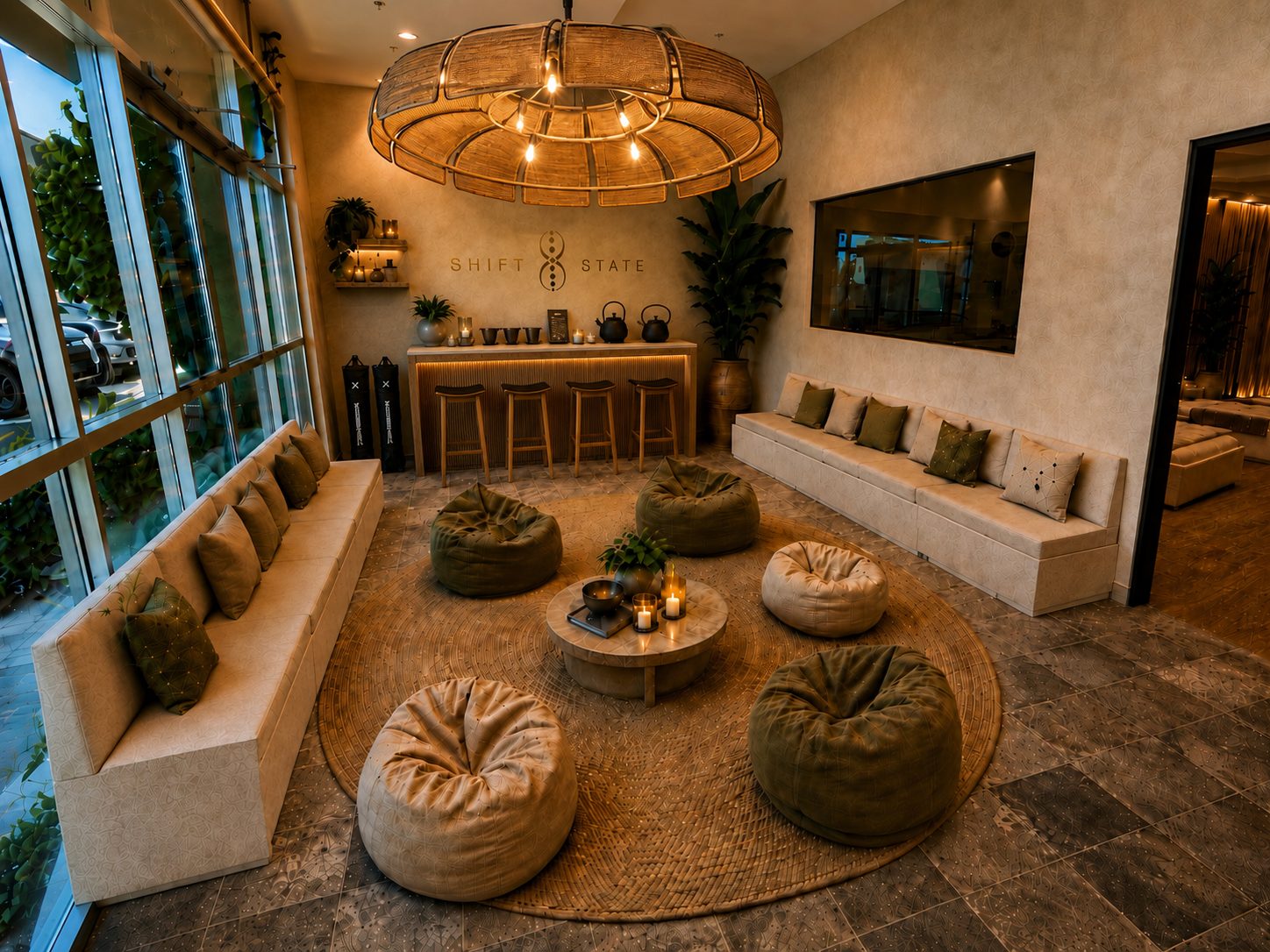 The Commons lounge